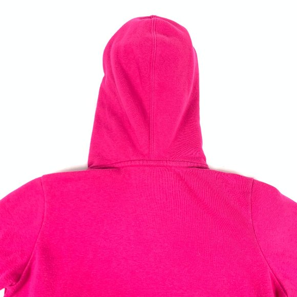 The North Face Women's Full-Zip Hoodie - Pink and Yellow, XS - Picture 8 of 10
